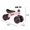 Toy Time Ride On Mini Trike with Easy Grip Handles, No Pedals for Learning to Walk for Baby / Toddlers (Pink) 328035OVA - alternate 3